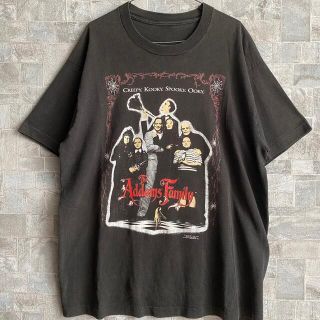 アダムスファミリー　映画tee ヴィンテージ  90s 古着　Vintage(Tシャツ/カットソー(半袖/袖なし))