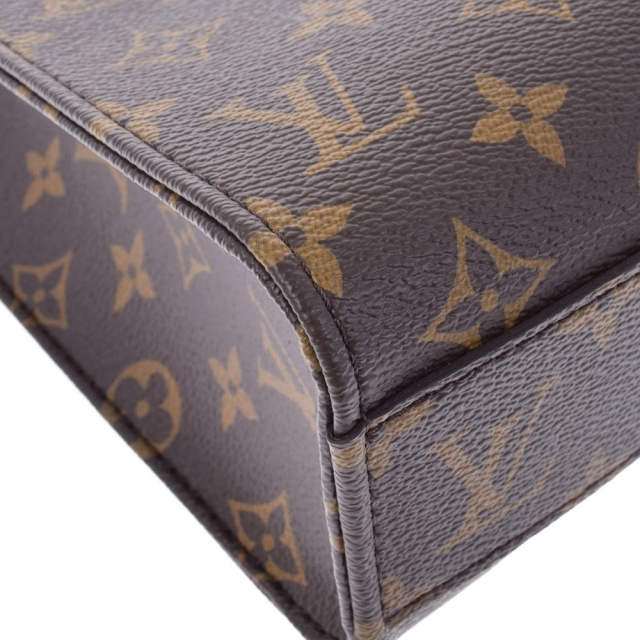 LOUIS VUITTON(ルイヴィトン)のルイヴィトン モノグラム サックプラBB 2WAY トートバッグ ブラウン レディースのバッグ(ハンドバッグ)の商品写真