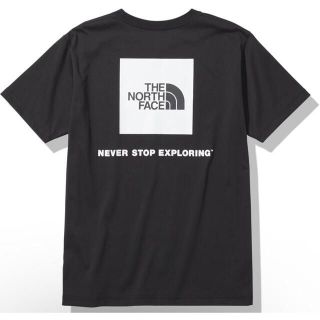 ザノースフェイス(THE NORTH FACE)のノースフェイス　スクエアロゴティー　Tシャツ　ブラック　NT32144(Tシャツ/カットソー(半袖/袖なし))