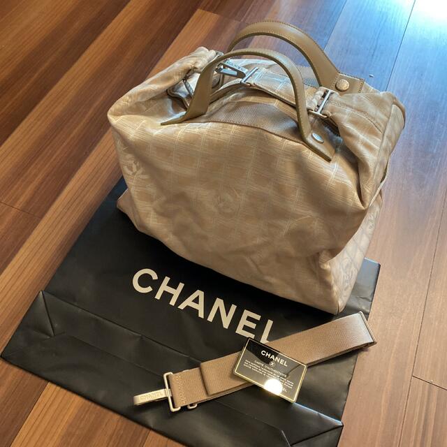 希少/CHANEL New travel line boston✳︎✳︎オープンタイプ×2内ポケット