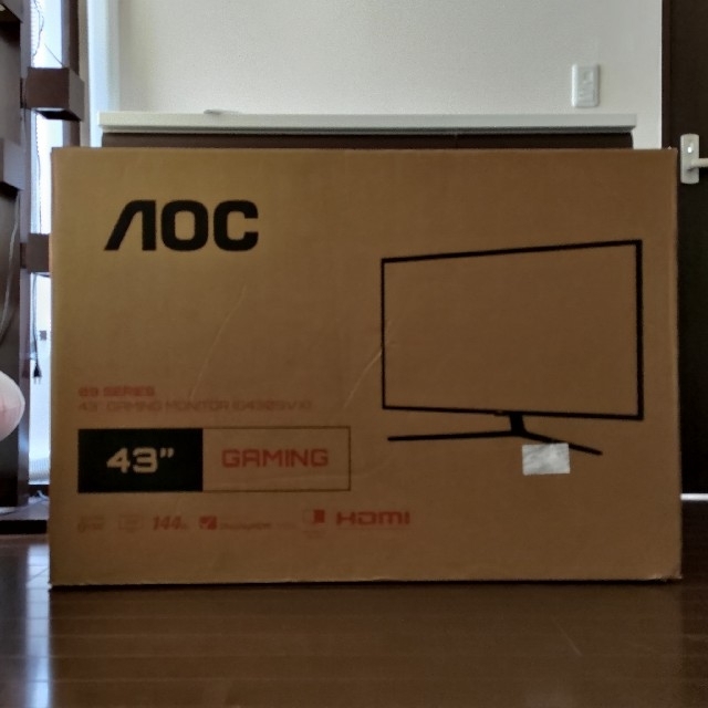 ディスプレイ　AOC　G4309VX/D/11