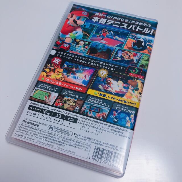 Nintendo Switch(ニンテンドースイッチ)のマリオテニス エース 24時間以内発送 エンタメ/ホビーのゲームソフト/ゲーム機本体(家庭用ゲームソフト)の商品写真