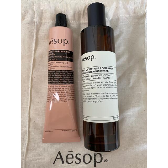 Aesop(イソップ)のAesop イストロスルームスプレー&アンドラムハンドバーム コスメ/美容のコスメ/美容 その他(その他)の商品写真