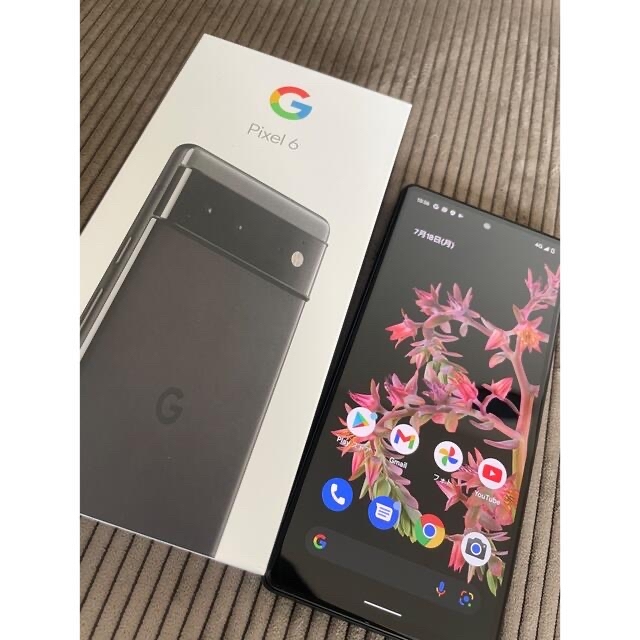保存版】 Pixel Google - SIMフリー 黒 StormyBlack 128GB Pixel6