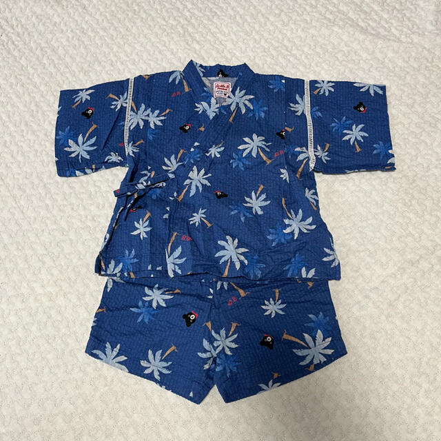 DOUBLE.B(ダブルビー)のミキハウス 甚平 90㎝ キッズ/ベビー/マタニティのキッズ服男の子用(90cm~)(甚平/浴衣)の商品写真