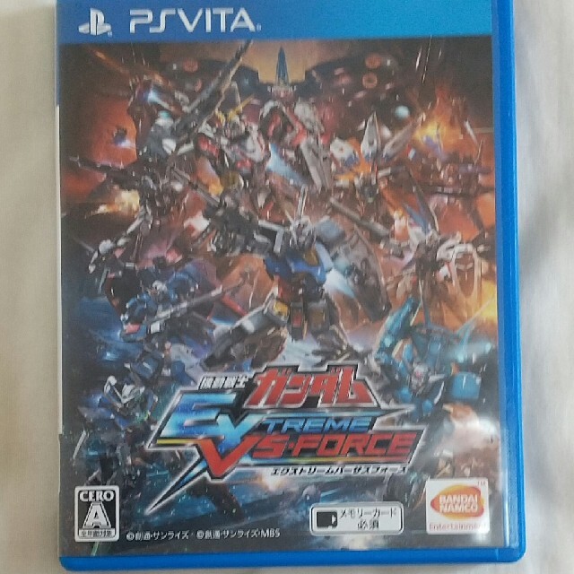 機動戦士ガンダム エクストリームバーサスフォース Vita エンタメ/ホビーのゲームソフト/ゲーム機本体(携帯用ゲームソフト)の商品写真