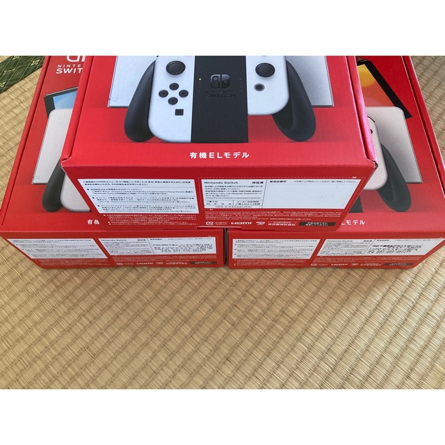 新品未開封 3台　Nintendo Switch 有機ELモデル ホワイト