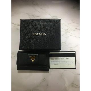 プラダ(PRADA)の最終価格！PRADA プラダ　リボン　キーケース(キーケース)