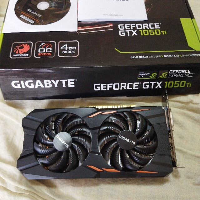 PCパーツGEFORSE GTX1050TI