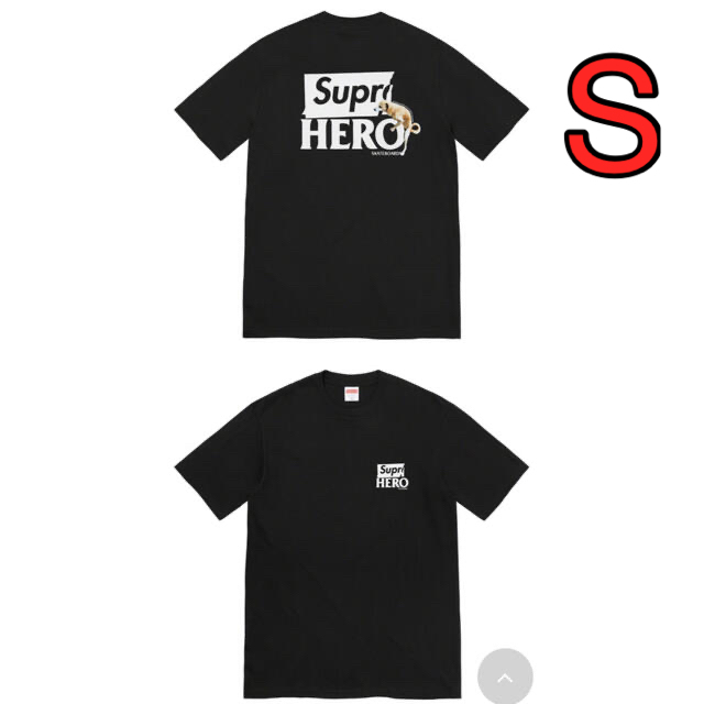 supreme ANTIHERO Dog Tee ブラック　Sサイズ