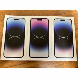 アイフォーン(iPhone)のiPhone14 Pro Max 128GB 3台新品未開封　即日発送(スマートフォン本体)