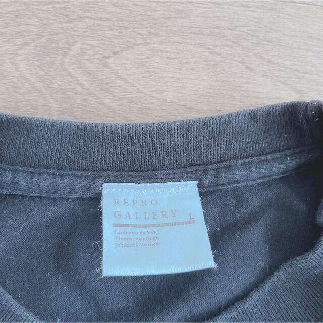FREAK'S STORE(フリークスストア)のフリークスストア　アートプリントＴシャツ　ブラック メンズのトップス(Tシャツ/カットソー(半袖/袖なし))の商品写真