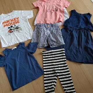 値下げしました！キッズ服女の子用　セット　120(Tシャツ/カットソー)