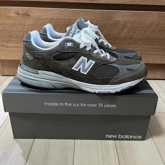 New balance MR993MG 27cm ニューバランス　スニーカースニーカー