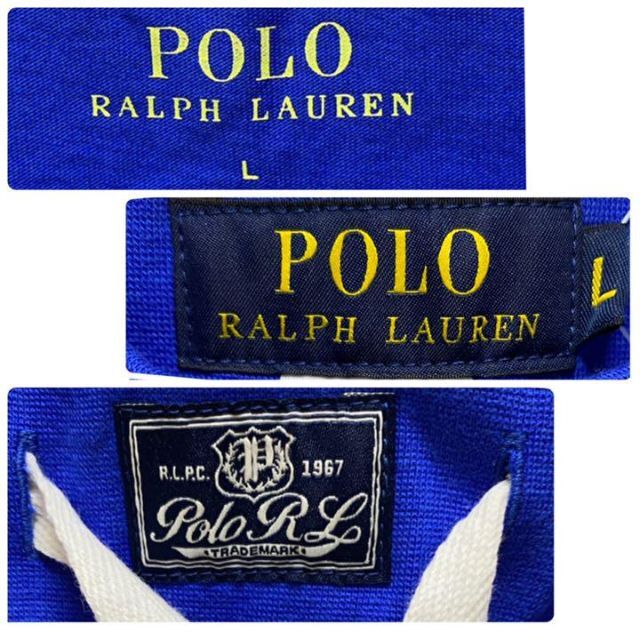 POLO RALPH LAUREN(ポロラルフローレン)の【未使用】ラルフローレン セットアップ Tシャツ ハーフ パンツ サイドロゴ L メンズのトップス(Tシャツ/カットソー(半袖/袖なし))の商品写真