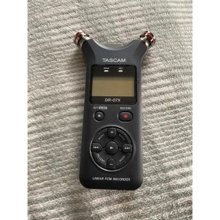 【中古】TASCAM DR-07X 本体とアクセサリーパッケージ(マイク)