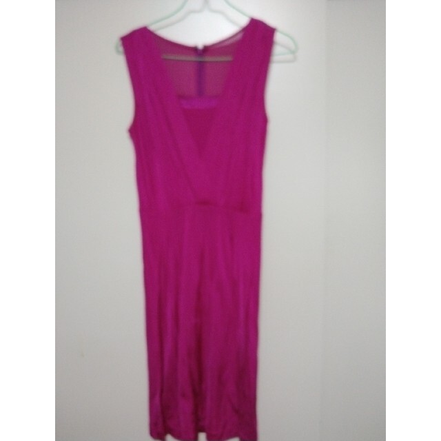 LE JOUR(ルジュール)のルジュールのジョギングピンク色ワンピースドレス レディースのワンピース(ひざ丈ワンピース)の商品写真