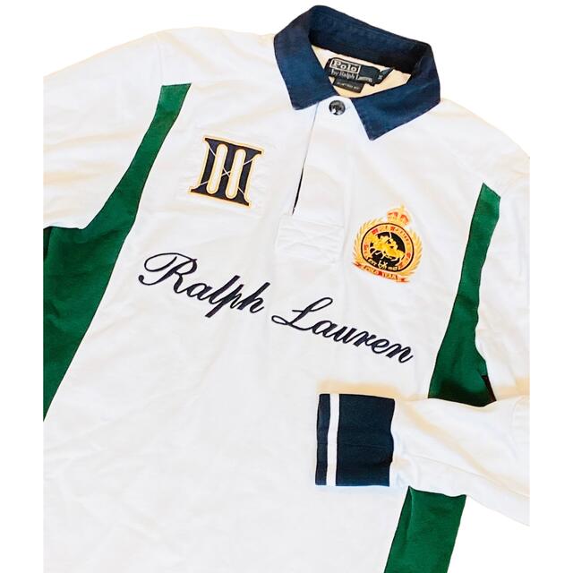 POLO RALPH LAUREN(ポロラルフローレン)の【入手困難】Polo by Ralph Lauren ラガーシャツ M 訳あり メンズのトップス(シャツ)の商品写真