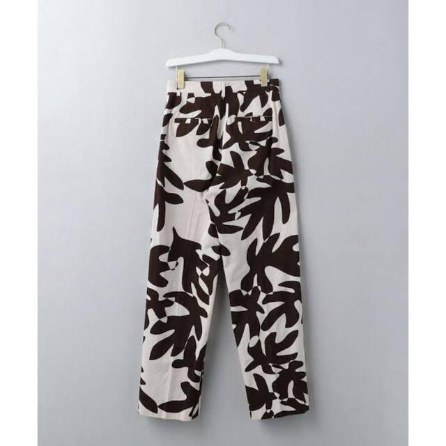 LEAF PRINT PANTS ROKU 6 ロク　34 レディースのパンツ(カジュアルパンツ)の商品写真