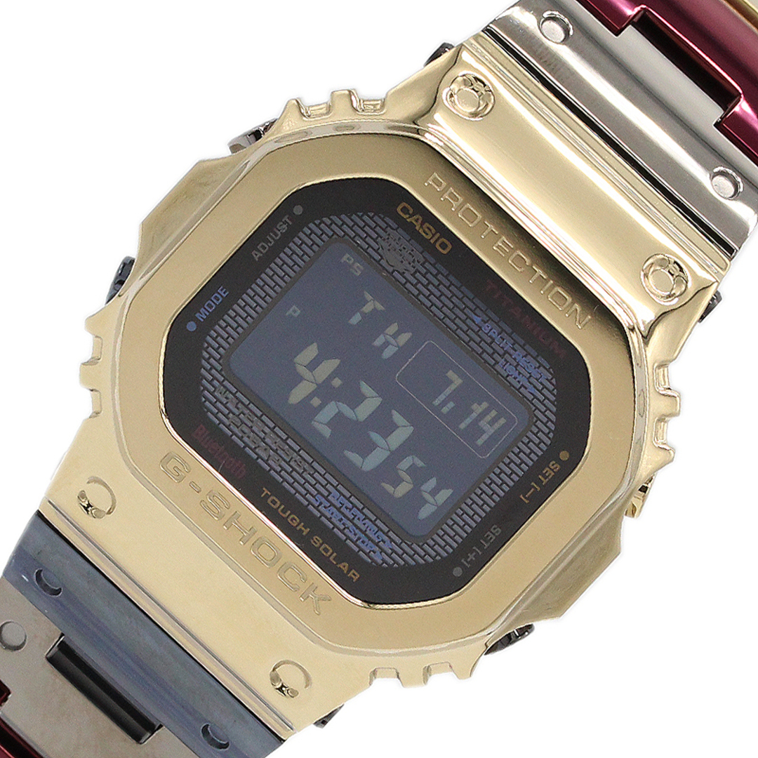 カシオ CASIO G-SHOCK　フルメタル GMW-B5000TR-9JR チタン ソーラー メンズ 腕時計