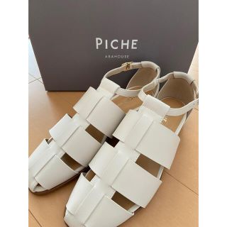 ピシェアバハウス(PICHE ABAHOUSE)の新品❤️ PICHE ABAHOUSE グルカサンダル(サンダル)