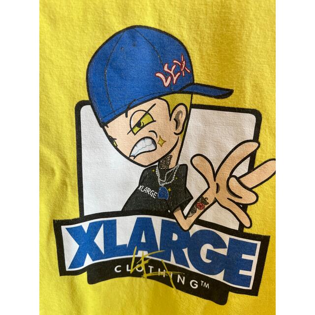 LEX XLARGE S/S TEE Sサイズ 黄色 2