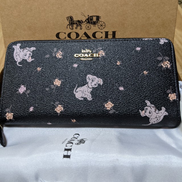 COACH 長財布ディズニーコラボ101匹わんちゃん - 財布 コーチ 財布 ディズニーコラボ ダルメシアン 101匹わんちゃん