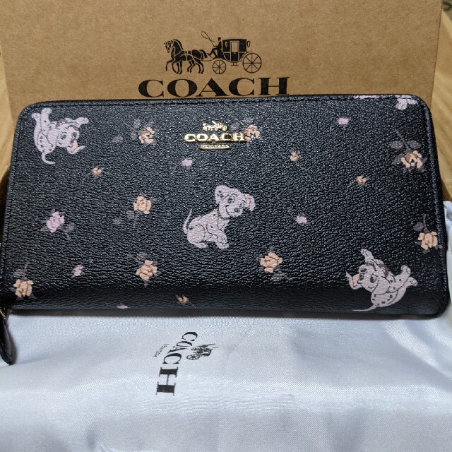 COACH 長財布ディズニーコラボ１０１匹わんちゃん - 財布