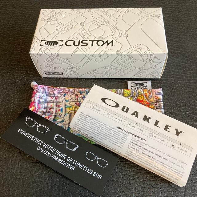 Oakley(オークリー)のOAKLEY(Frogskins (カスタム)木目調 アジアンフィット メンズのファッション小物(サングラス/メガネ)の商品写真