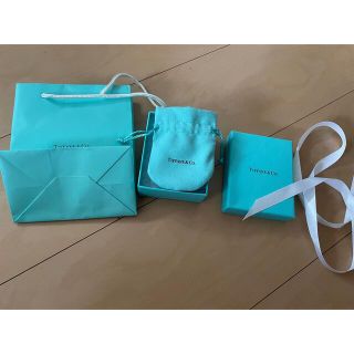 超人気の 【ティファニー】ショッパー 小箱 巾着セット ショップ袋