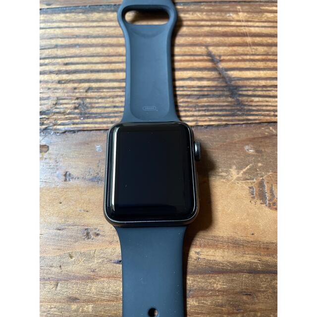 Apple Watch - Apple Watch Series 3(GPSモデル) 38mmスペースグレイの ...