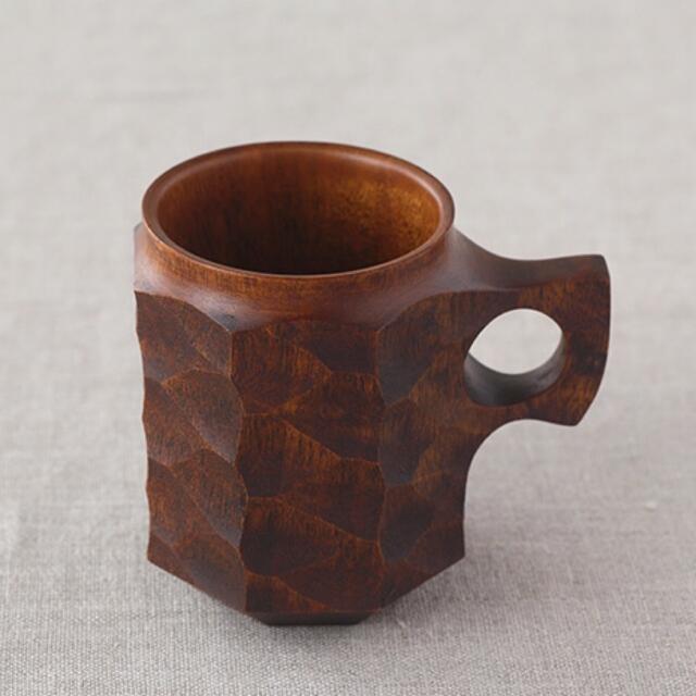 Snow Peak(スノーピーク)のAKIHIRO WOOD WORKS  ジンカップ　Jincup 漆　L スポーツ/アウトドアのアウトドア(食器)の商品写真