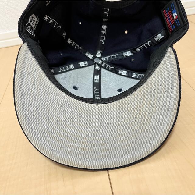 NEW ERA(ニューエラー)のNEW ERA ヤンキース 帽子 キャップ スナップバック バイザー ニューエラ メンズの帽子(キャップ)の商品写真