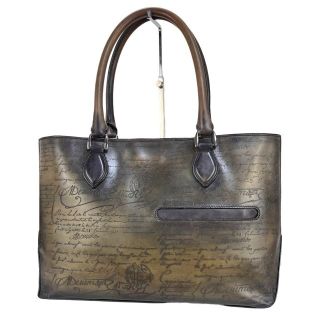 Berluti - 40万 希少 全面スクリット ベルルッティ ミニ トゥジュール ... 40万 希少 全面スクリット ベルルッティ ミニ トゥジュール トートバッグ