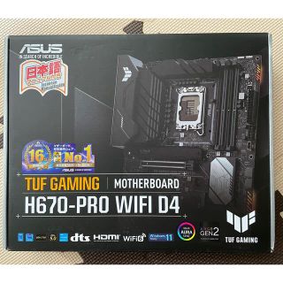 エイスース(ASUS)のASUS TUF GAMING H670-PRO WIFI D4(PCパーツ)