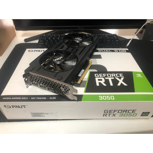 Palit RTX3050 Dual 8GBPCパーツ