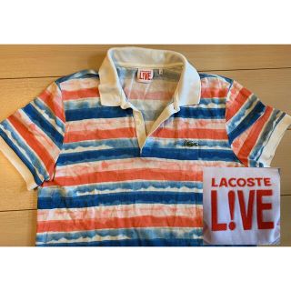 ラコステライブ(LACOSTE L!VE)のラコステ　ポロシャツ　LACOSTE LIVE サイズ4(ポロシャツ)