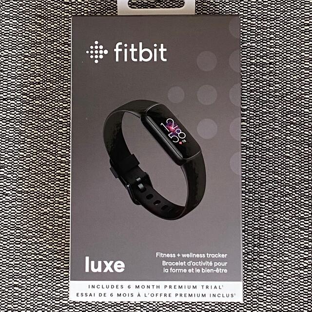 フィットビット ラックス fitbit Luxe スマートウォッチ 黒 ブラック