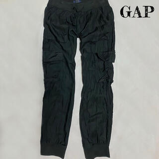 ギャップ(GAP)のGAP ジョガーパンツ  黒  6ポケット  カーゴパンツ(カジュアルパンツ)