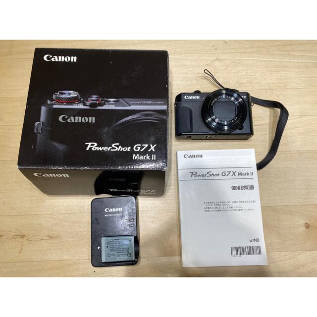 Canon(キヤノン)のCanon PowerShot G7X MarkII スマホ/家電/カメラのカメラ(コンパクトデジタルカメラ)の商品写真