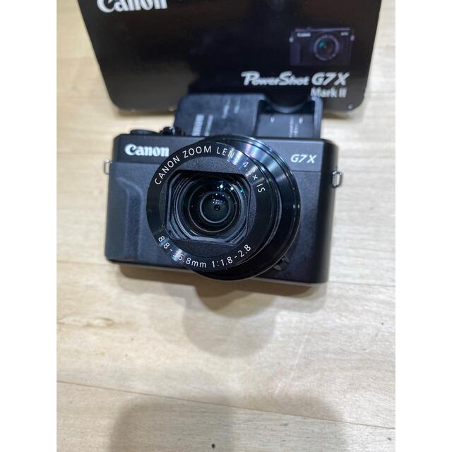 Canon(キヤノン)のCanon PowerShot G7X MarkII スマホ/家電/カメラのカメラ(コンパクトデジタルカメラ)の商品写真