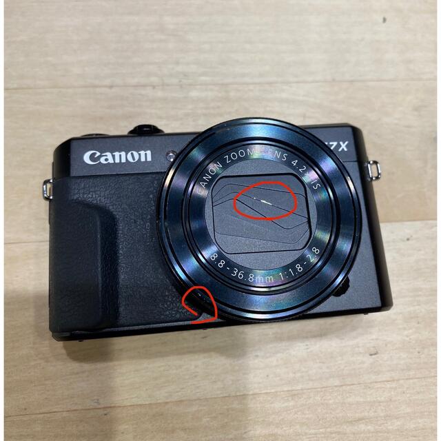 Canon(キヤノン)のCanon PowerShot G7X MarkII スマホ/家電/カメラのカメラ(コンパクトデジタルカメラ)の商品写真