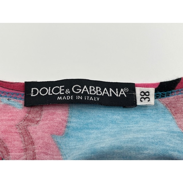 DOLCE&GABBANA(ドルチェアンドガッバーナ)のDOLCE&GABBANA 花柄Tシャツ レディースのトップス(Tシャツ(半袖/袖なし))の商品写真
