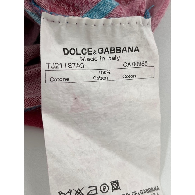 DOLCE&GABBANA(ドルチェアンドガッバーナ)のDOLCE&GABBANA 花柄Tシャツ レディースのトップス(Tシャツ(半袖/袖なし))の商品写真