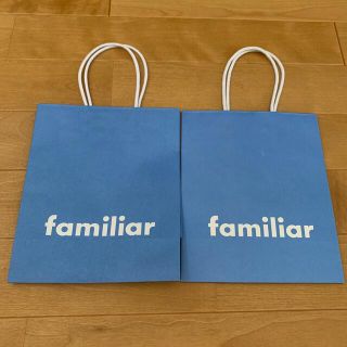 ファミリア(familiar)のfamiliar 紙袋(ショップ袋)