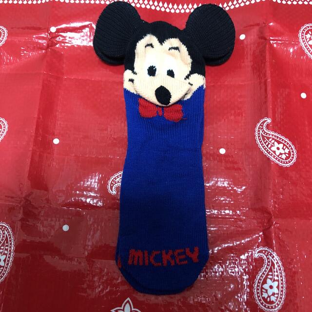 ミッキーマウス(ミッキーマウス)の新品未使用！ミッキーマウス　靴下　Mickey Mouse  ソックス キッズ/ベビー/マタニティのこども用ファッション小物(靴下/タイツ)の商品写真