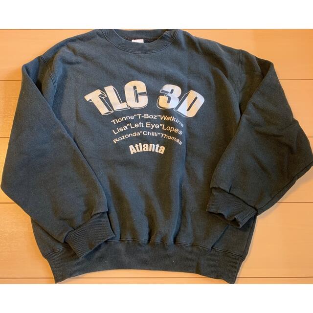 TLC 3D FM802 コラボ 激レアスウェット 90s 1