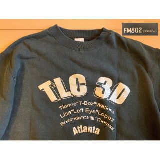 TLC 3D FM802 コラボ　激レアスウェット　90s