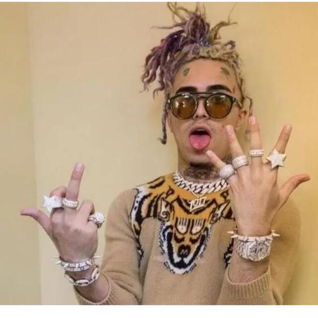 lil pump ブレスレット スタッズ　シルバー　ブリンブリン メンズのアクセサリー(ブレスレット)の商品写真