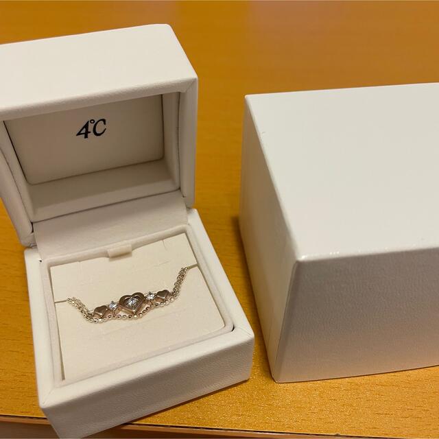 4℃(ヨンドシー)の4℃ シルバー ブレスレット レディースのアクセサリー(ブレスレット/バングル)の商品写真